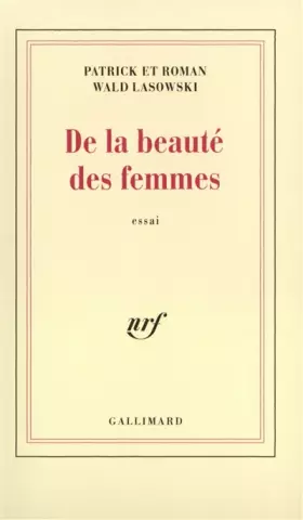 Couverture du produit · De la beauté des femmes