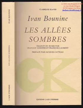 Couverture du produit · Les allées sombres / Classiques Slaves / Préfacé par Jacques Catteau / Littérature Russe /