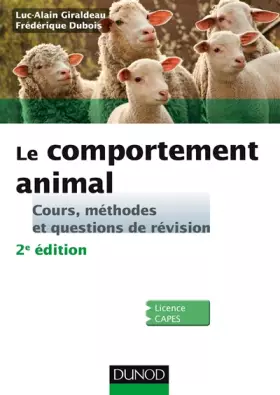 Couverture du produit · Le comportement animal - 2e éd. - Cours, méthodes et questions de révision: Cours, méthodes et questions de révision