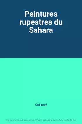Couverture du produit · Peintures rupestres du Sahara