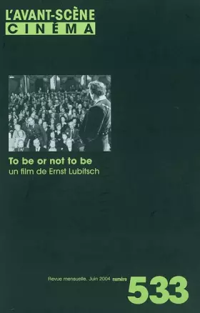 Couverture du produit · L'Avant Sc. Cine to Be Or Not - Avsc533