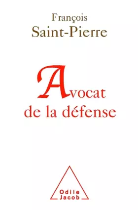 Couverture du produit · Avocat de la défense