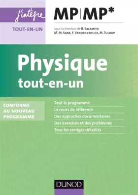 Couverture du produit · Physique tout-en-un MP-MP* - nouveau programme 2014