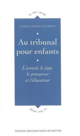 Couverture du produit · AU TRIBUNAL POUR ENFANTS