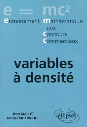 Couverture du produit · Variables à densité
