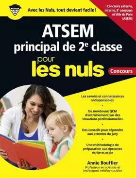 Couverture du produit · Préparer le concours d'ATSEM principal de 2e classe pour les Nuls Concours, grand format