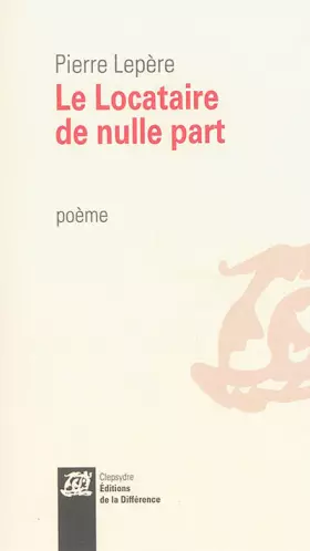 Couverture du produit · Le locataire de nulle part
