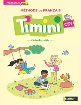 Couverture du produit · Timini CE1 - Cahier d'activités: Programme 2025