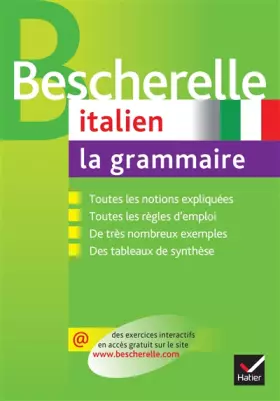 Couverture du produit · Bescherelle Italien : la grammaire: Ouvrage de référence sur la grammaire italienne
