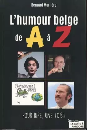 Couverture du produit · L'humour belge de A à Z pour rire, une fois !