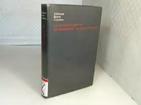 Couverture du produit · An Introduction to Mathematical Learning Theory.