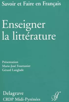 Couverture du produit · Théories du texte et enseignement de la littérature