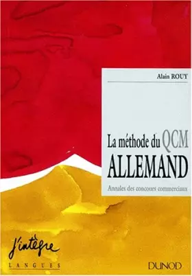 Couverture du produit · La Méthode du QCM allemand : Annales des concours commerciaux
