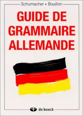 Couverture du produit · Guide de grammaire allemande