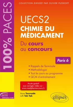 Couverture du produit · UECS 2 Chimie du médicament : Paris 6. Du cours au concours
