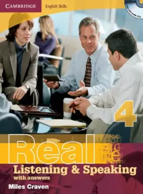 Couverture du produit · Cambridge English Skills Real Listening and Speaking Level 4 with Answers and Audio CDs