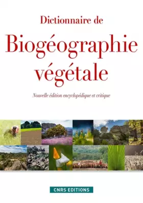 Couverture du produit · Dictionnaire de biogéographie végétale (NE)