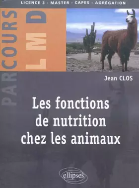 Couverture du produit · Les Fonctions de Nutrition Chez les Animaux