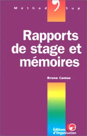Couverture du produit · Rapports de stage et mémoires