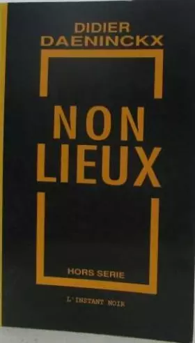 Couverture du produit · Non-lieux