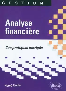 Couverture du produit · Cas pratiques corrigés d'analyse financière