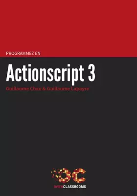 Couverture du produit · Programmez en Actionscript 3
