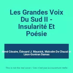 Couverture du produit · Les Grandes Voix Du Sud II - Insularité Et Poésie