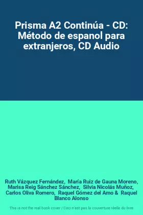 Couverture du produit · Prisma A2 Continúa - CD: Método de espanol para extranjeros, CD Audio
