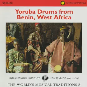 Couverture du produit · Yoruba Drums From Benin, West Africa