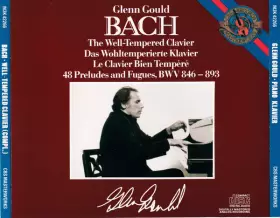 Couverture du produit · The Well-Tempered Clavier - Das Wohltemperierte Klavier - La Clavier Bien Tempéré - 48 Preludes And Fugues, BWV 846 - 893