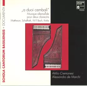 Couverture du produit · A Duoi Cembali: Musique Allemande Pour Deux Clavecins