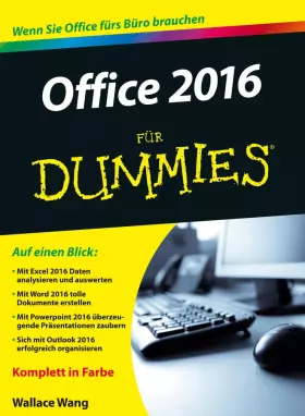 Couverture du produit · Office 2016 für Dummies