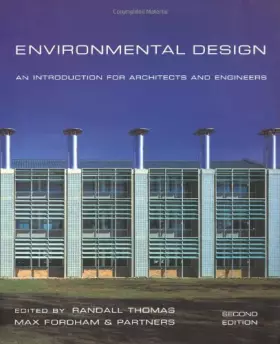 Couverture du produit · Environmental Design: An Introduction for Architects and Engineers