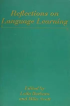 Couverture du produit · Reflectn On Langu Learning Cl