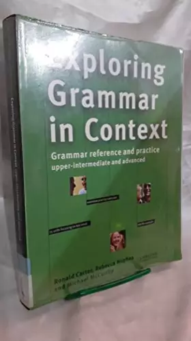 Couverture du produit · Exploring Grammar in Context: Upper-intermediate and Advanced