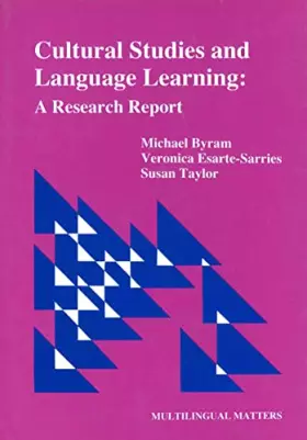 Couverture du produit · Cultural Studies and Language Learning: A Research Report (Multilingual Matters, 63)
