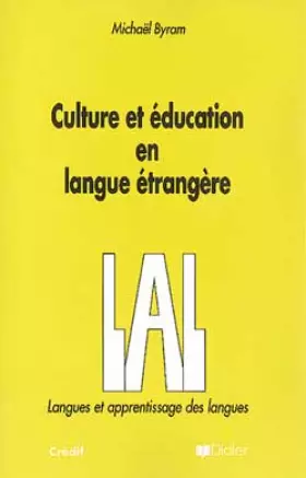 Couverture du produit · Culture et éducation en langue étrangère