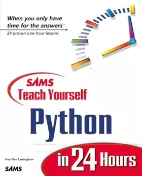 Couverture du produit · Sams Teach Yourself Python in 24 Hours