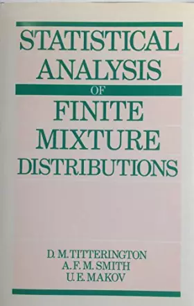 Couverture du produit · Statistical Analysis of Finite Mixture Distributions (Wiley Series in Probability and Mathematical Statistics)