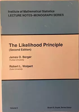 Couverture du produit · The Likelihood Principle (Ims Lecture Notes-Monograph : Vol 6)