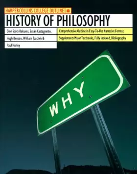 Couverture du produit · HarperCollins College Outline History of Philosophy (HARPERCOLLINS COLLEGE OUTLINE SERIES)