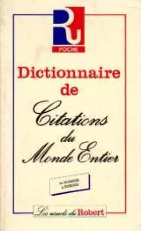 Couverture du produit · Dictionnaire de citations du monde entier
