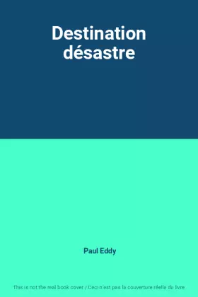 Couverture du produit · Destination désastre