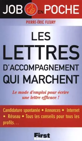 Couverture du produit · Les lettres d'accompagnement qui marchent