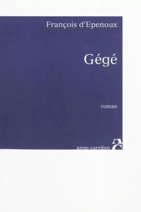 Couverture du produit · GEGE