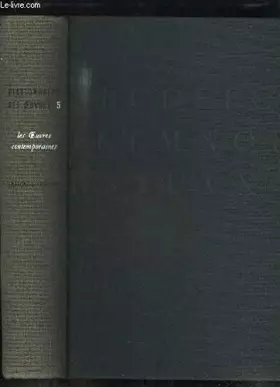 Couverture du produit · Dictionnaire des Oeuvres Contemporaines de tous les pays. TOME 5