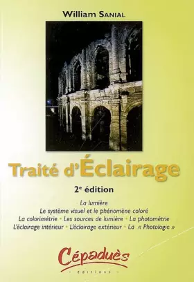 Couverture du produit · Traité d'éclairage