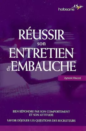 Couverture du produit · Réussir son entretien d'embauche