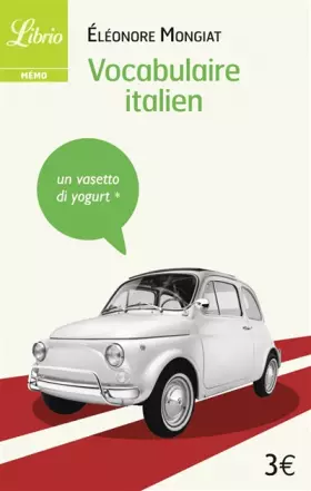 Couverture du produit · Vocabulaire italien