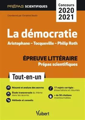 Couverture du produit · La Démocratie - Épreuve littéraire Prépas scientifiques - Concours 2020-2021 - Aristophane, L'Assemblée des femmes et Les Caval
